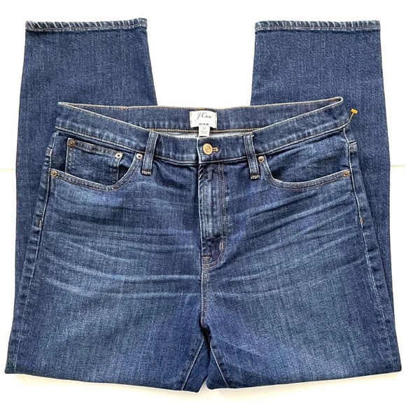 J Crew Vintage Crop Straight Jeans 26” Inseam In Leopold Wash F8025 - Picture 12 of 12